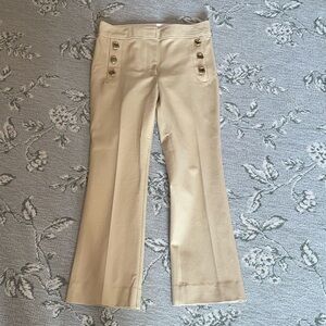 Derek Lam beige crop Bottoms
